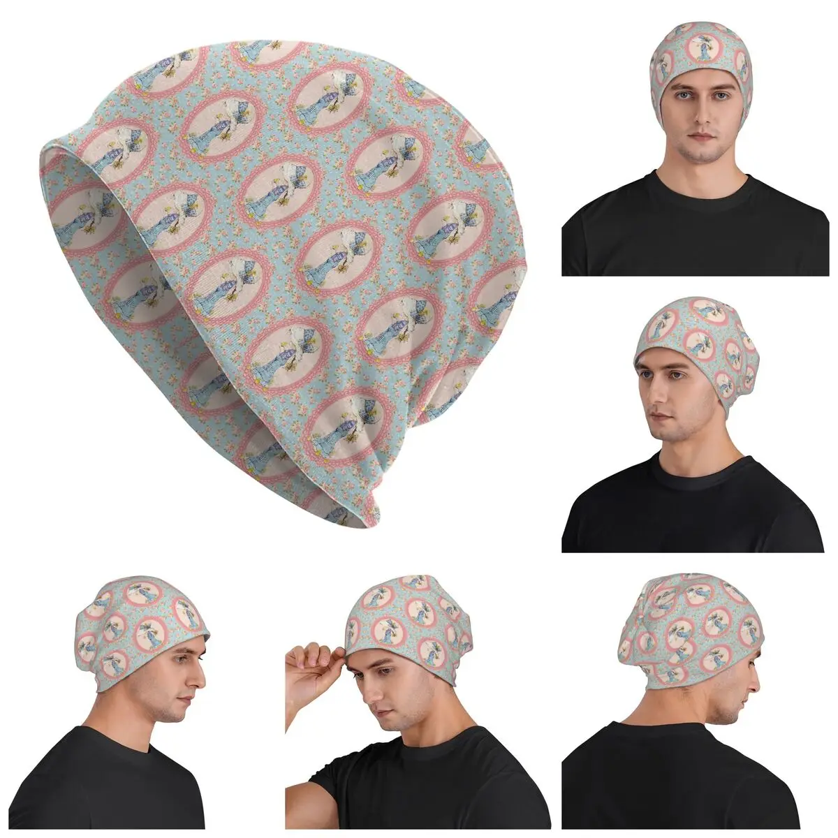 

Kawaii Sarah Kay Warm Knitted Cap Fashion Bonnet Hat Autumn Winter Outdoor Beanies Hats for Unisex Adult