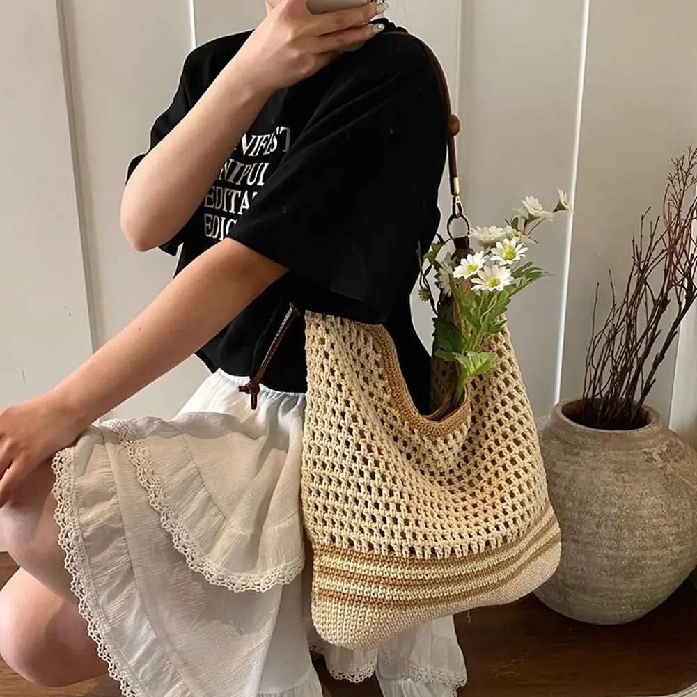

Trendy Beach Bag Crossbody Purse Women'S Bag For Travel Everyday Use Vacation