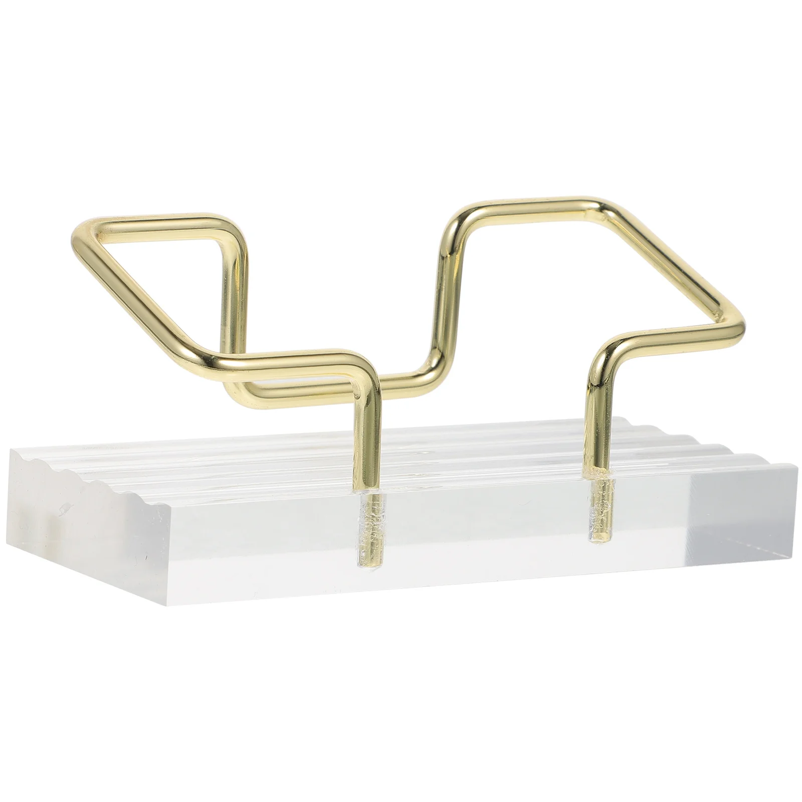 

Business Card Case Modern Sleek Design Comfortable Touch Compact Space Saving Desk Organizer Business Card Holder