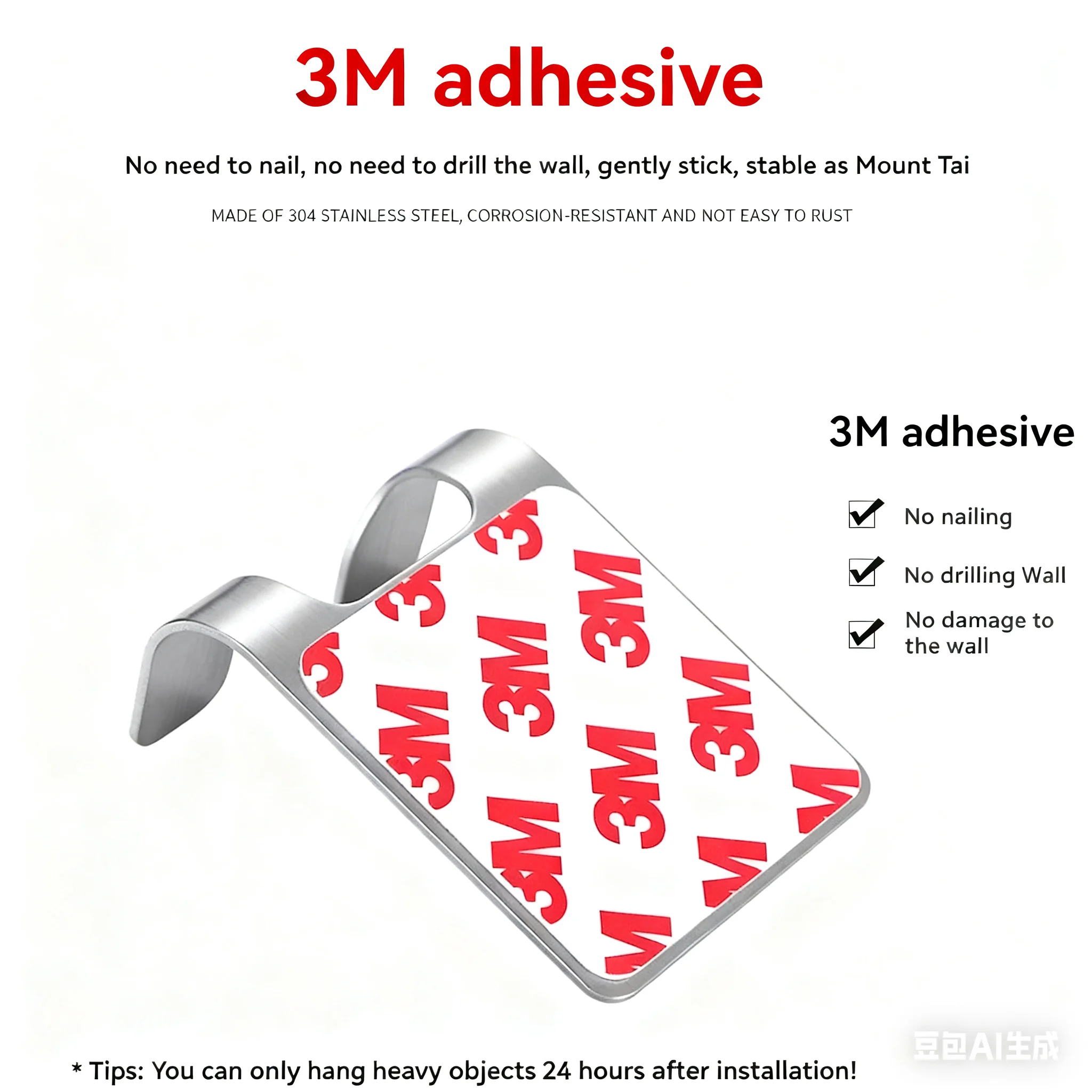 حامل ماكينة حلاقة من الفولاذ المقاوم للصدأ، خطاف ماكينة الحلاقة، رف، دعامة تخزين، حامل ماكينة حلاقة يدوية قديمة الطراز للحمام #4