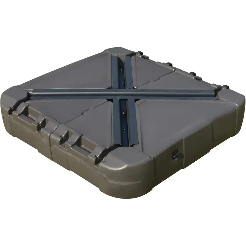 

Усиленное 4-колесное консольное основание для садового зонта, грузоподъемность 330 фунтов (на песке) или 249 фунтов (на воде), 34,8x34,8x7,5 дюймов