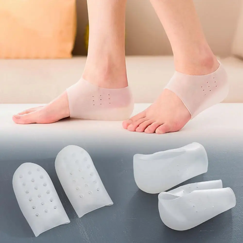 1 Pair Heel Cushion Inserts  High Elasticity   Footbed Enhancers Non-deformable Stretchy Heel Cushion Inserts