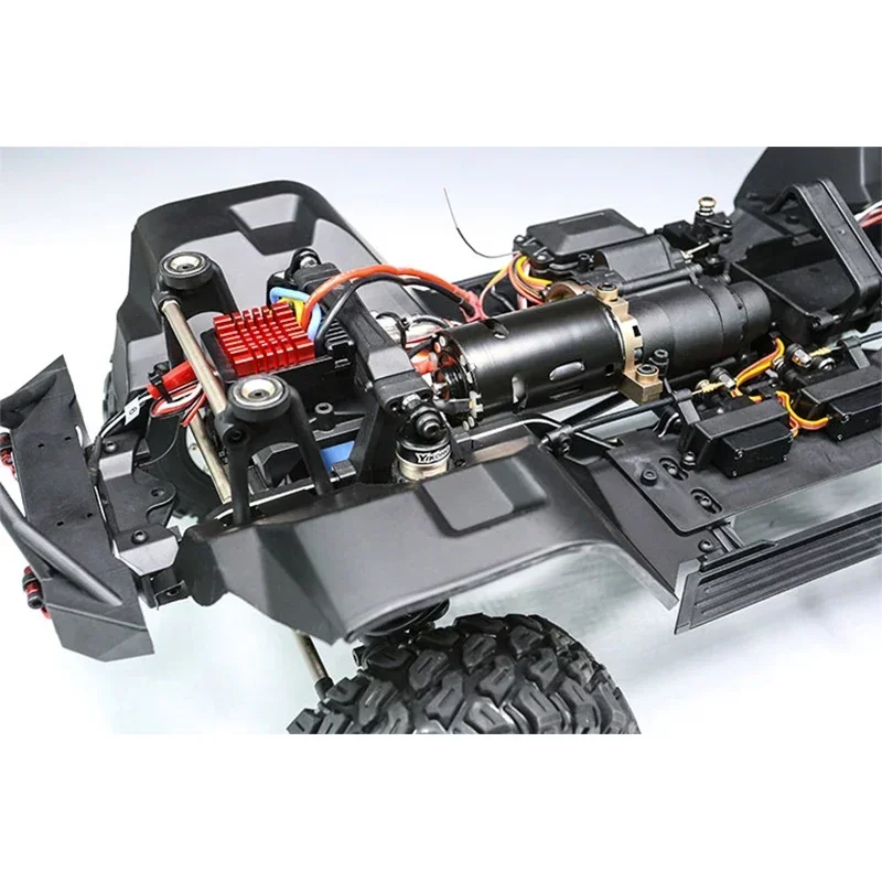 Yikong 1/8 Yk4082 4wd Rtr 2.4g elektryczny gąsienica Rc samochodów wspinaczkowy Rock Buggy Model samochodu terenowego samochody zdalnie sterowane