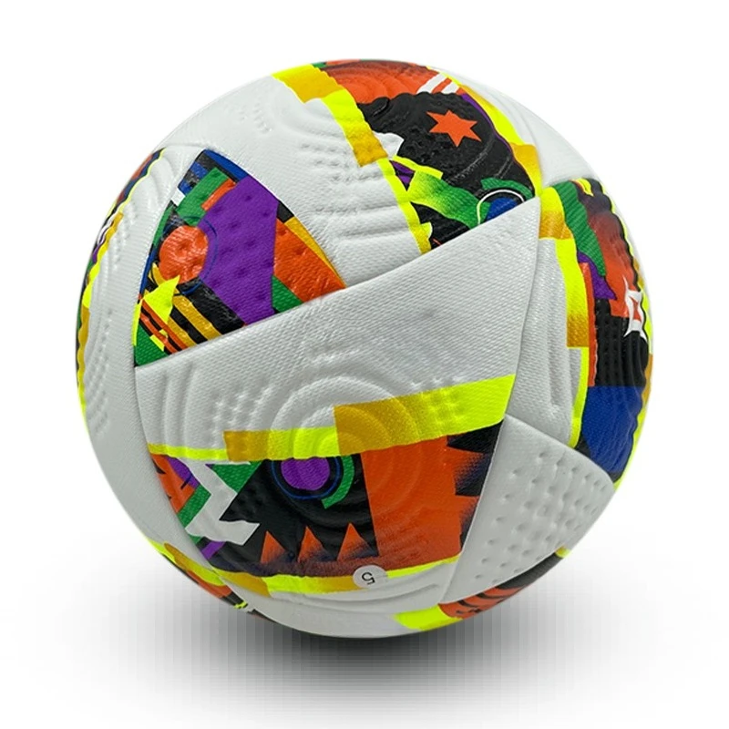 Футбольный мяч Fanceey стандартного размера 5, высококачественный материал из искусственной кожи, профессиональные спортивные мячи на открытом воздухе, тренировочный бесшовный футбольный мяч