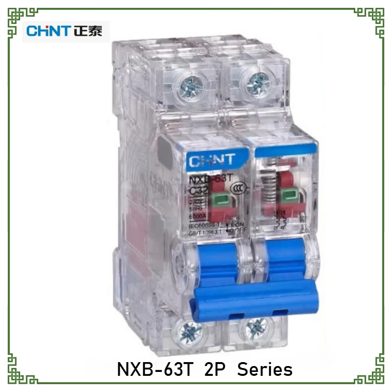 

Оригинальный прозрачный мини-выключатель Chint NXB-63T 2P 10A/16A/20A/25A/32A/40A/50A/63A, сертифицированный для домашнего и коммерческого использования