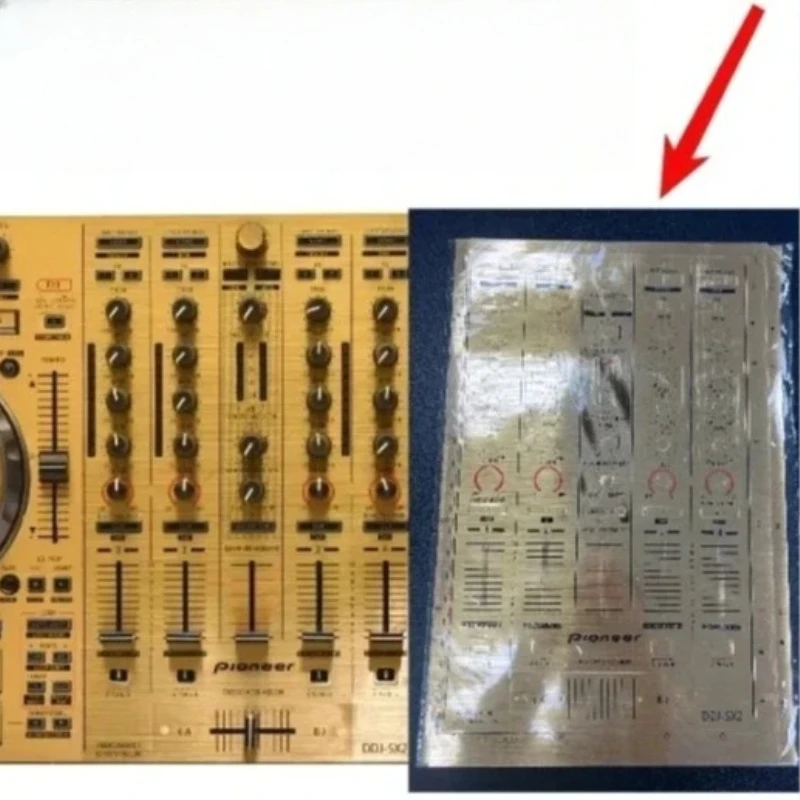 Fundas de vinilo para controlador de DJ DDJ SX2, película protectora completa para DDJ-SX2, pegatinas protectoras en varios colores