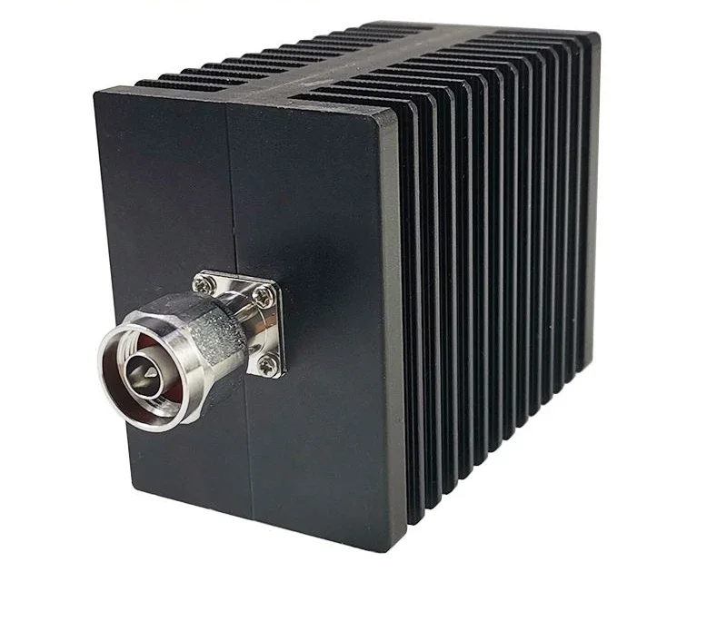 N type 100W high power coaxial fixed attenuator, 1-60dB DC-3GHZ 4GHZ