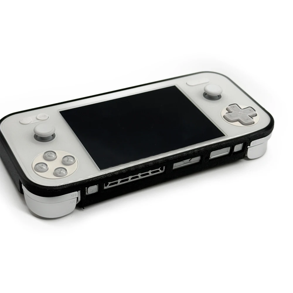 

TPU Flexible Cover for AYANEO Pocket S Mini Game Console 3D Printed Protective Shell Black Orange Translucent Red White