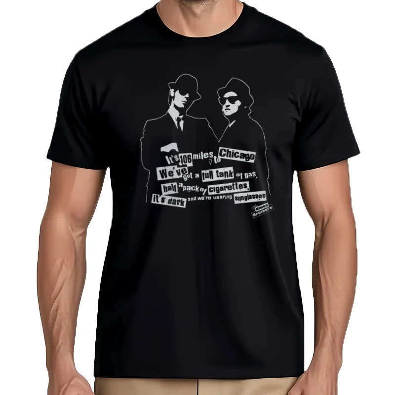 The Blues Brothers- Tenemos un tanque completo de gas Humor Gráfico divertida  estilo casual callejero para hombres y