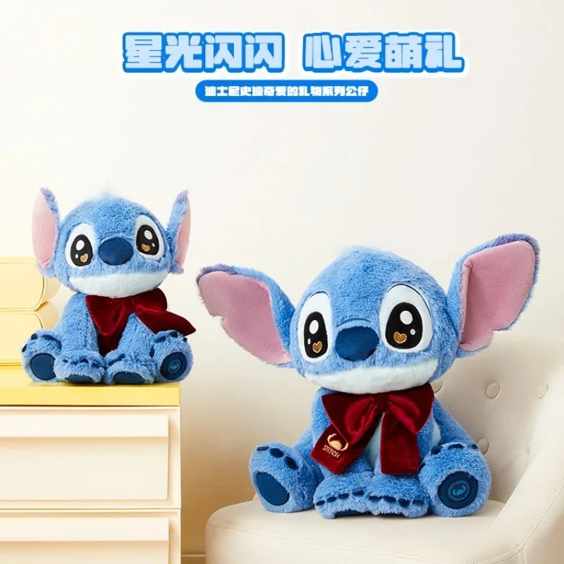

Подлинная 25 см Disney Stitch Love Gift мультяшная плюшевая кукла милая периферийная плюшевая кукла игрушка подарок на день рождения