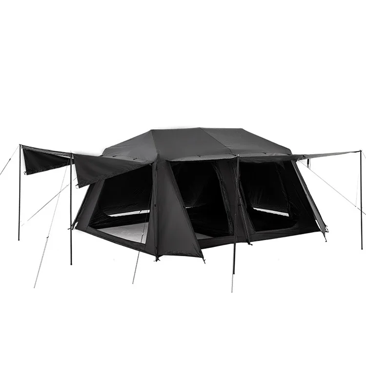 

# L Fire Rabbit Sky Two Rooms Automatic Type Outdoor Camping Party Wedding Canopy Tent Glamping Tents With Bathroom