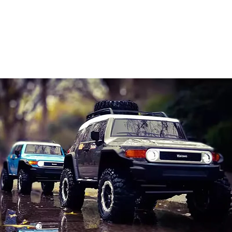 

1/10YK4103 FJ Cool Road Ze Professional RC Remote Control Climbing Vehicle with Differential Lock High and Low Range Door Bridge