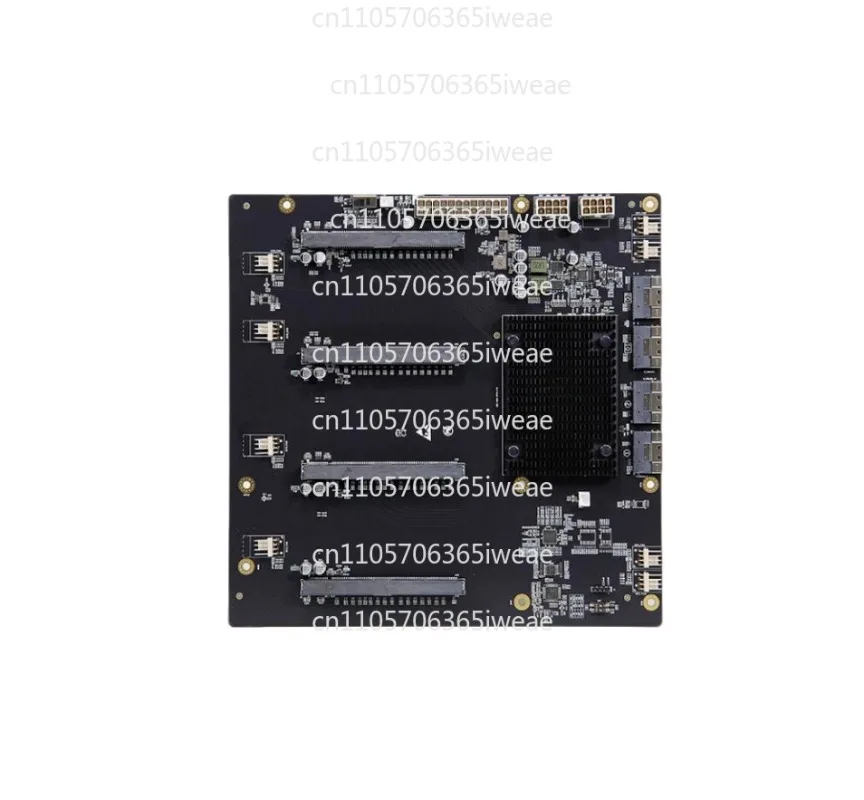 Four Graphics Card Baseplate Width 65mm Plx88096 PCIe4.0 Expansion,