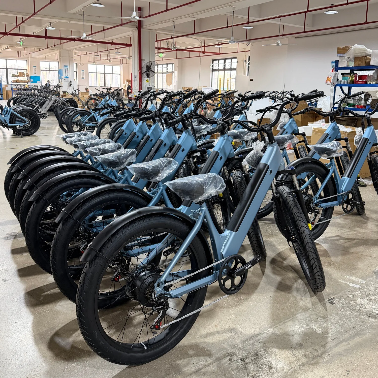 European Union Overseas Warehouse  Shared Electric Bicycle AZ26 Factory Wholesale Road Recreational Bicycle Long Range
