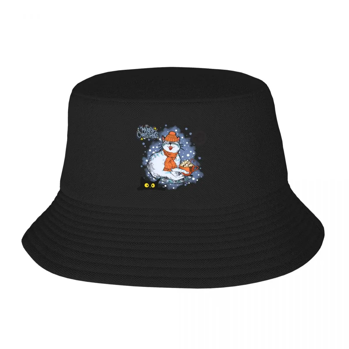 

Merry Christmas Bucket Hat Luxury Man Hat Gentleman Hat Golf Hat Hat Ladies Men's