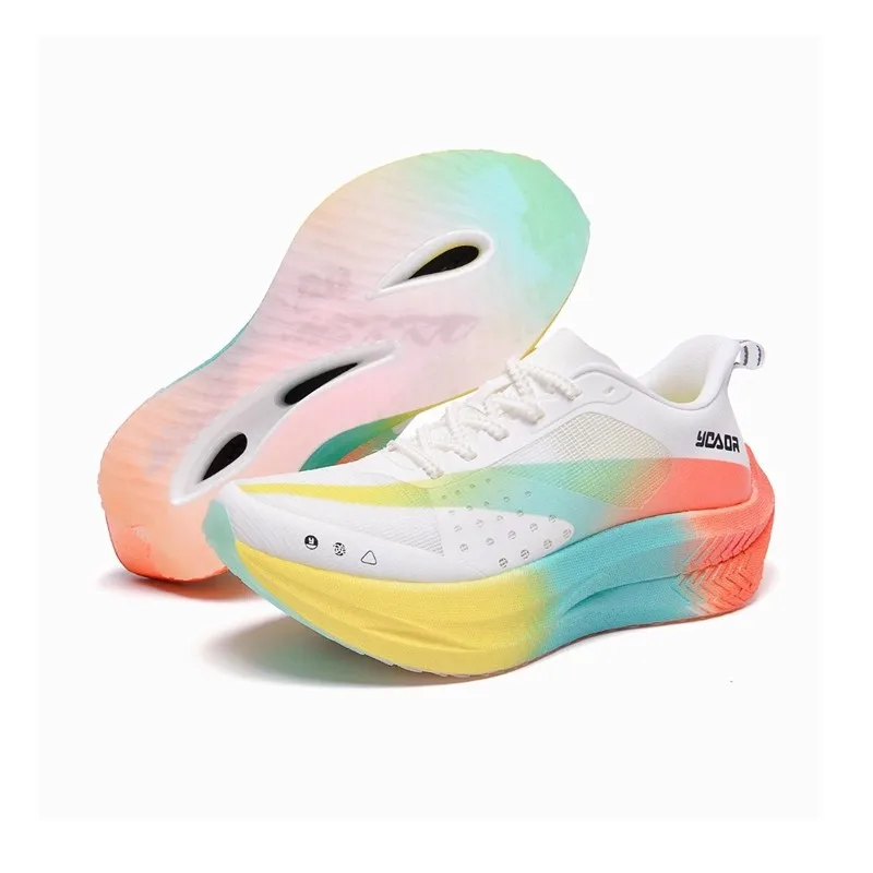 Men's Running Shoes Jogging Breathable Mesh Cushioned Non-Slip Outdoor Couples Training Racing Sports Shoes Trail Running Shoes