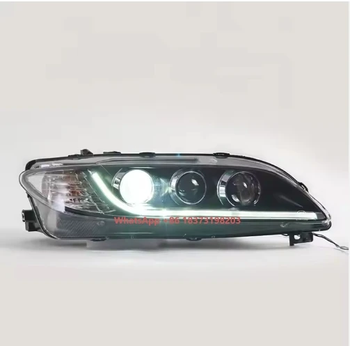 Hot Selling Used Original Custom Halogen Xenon Headlights Assembly Car Parts for Mazda 6  Lci Led Headlight