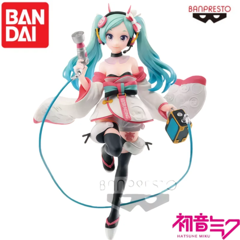 在庫あり-バンダイ-オリジナル-バンプレスト-初音ミク-初音ミク-アクションフィギュア-モデル人形-新品箱入り-アニメキャラクターガレージ