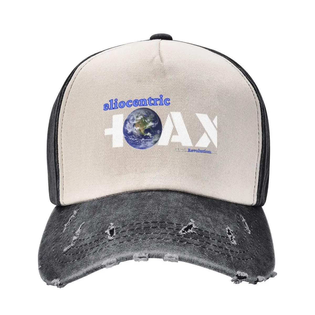 

Blue Marble Hoax Baseball Cap sun caps Fashion Beach New In The Hat hats on offer For Man Women's
