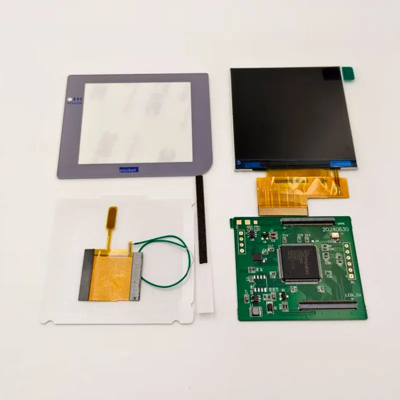 

New GBP LCD screen. 2.6 ”Original Size IPS High-Brightness LCD Screen for Game Boy Pocket , Easy Installation