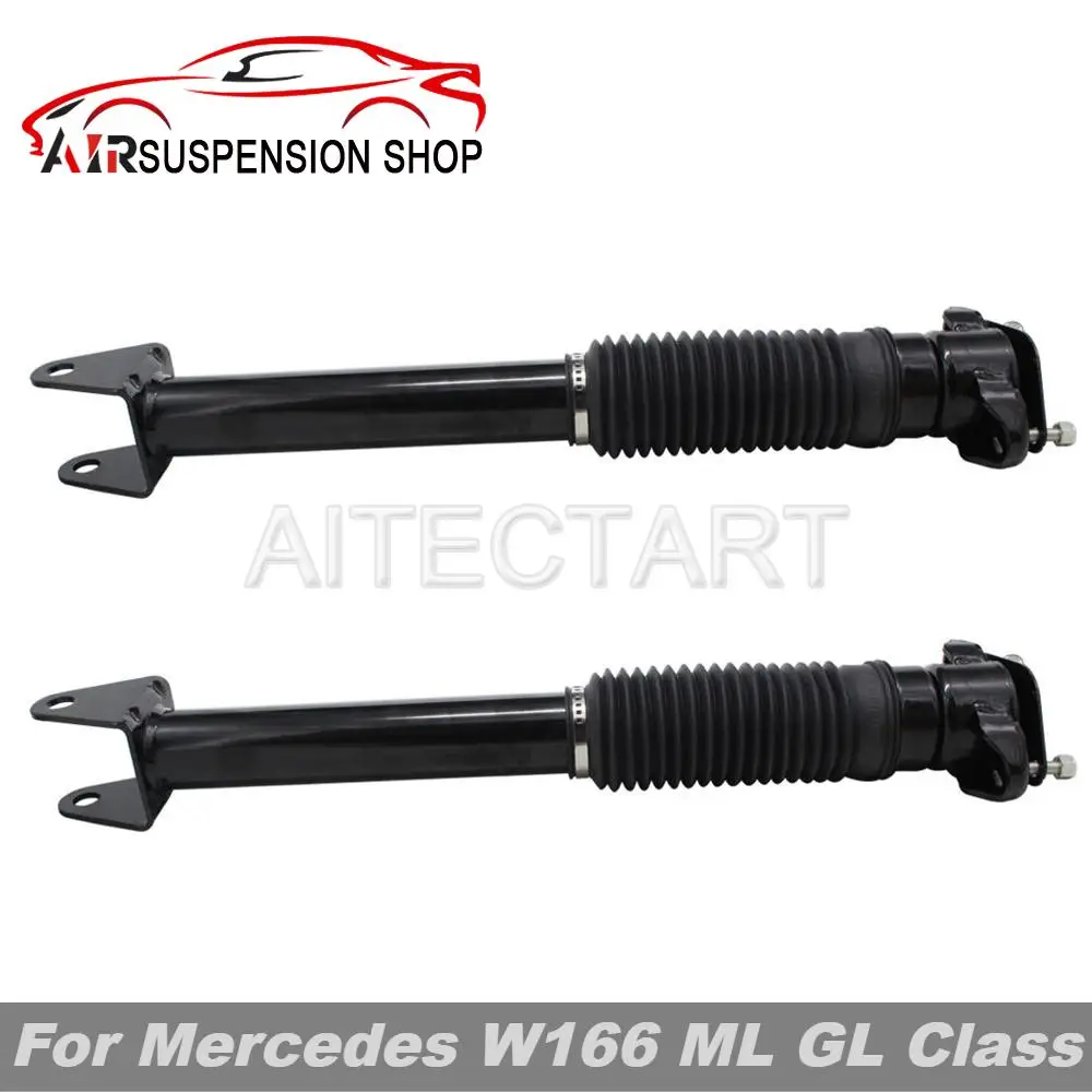 

2 шт. стойки амортизатора задней подвески для Mercedes-Benz W166 ML350 ML63 AMG 2012-2015 OEM 1663201130 1663200030 Совершенно новый