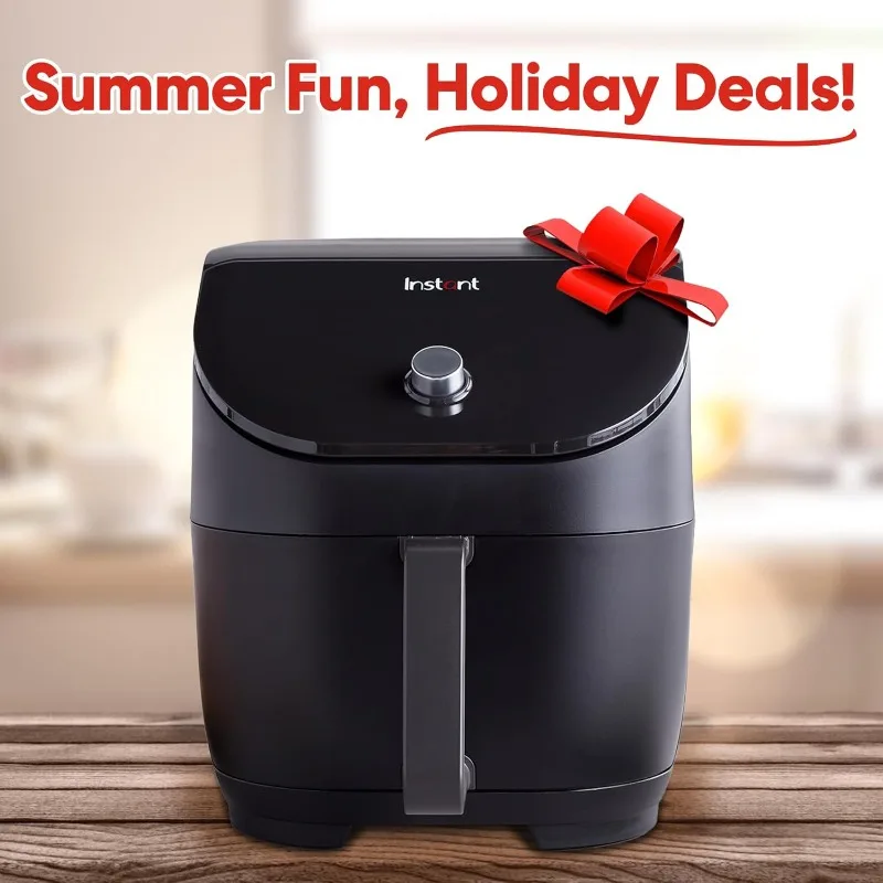 

Vortex Slim XL 6QT Air Fryer, Dishwasher Safe, 100+ In-App Recipes