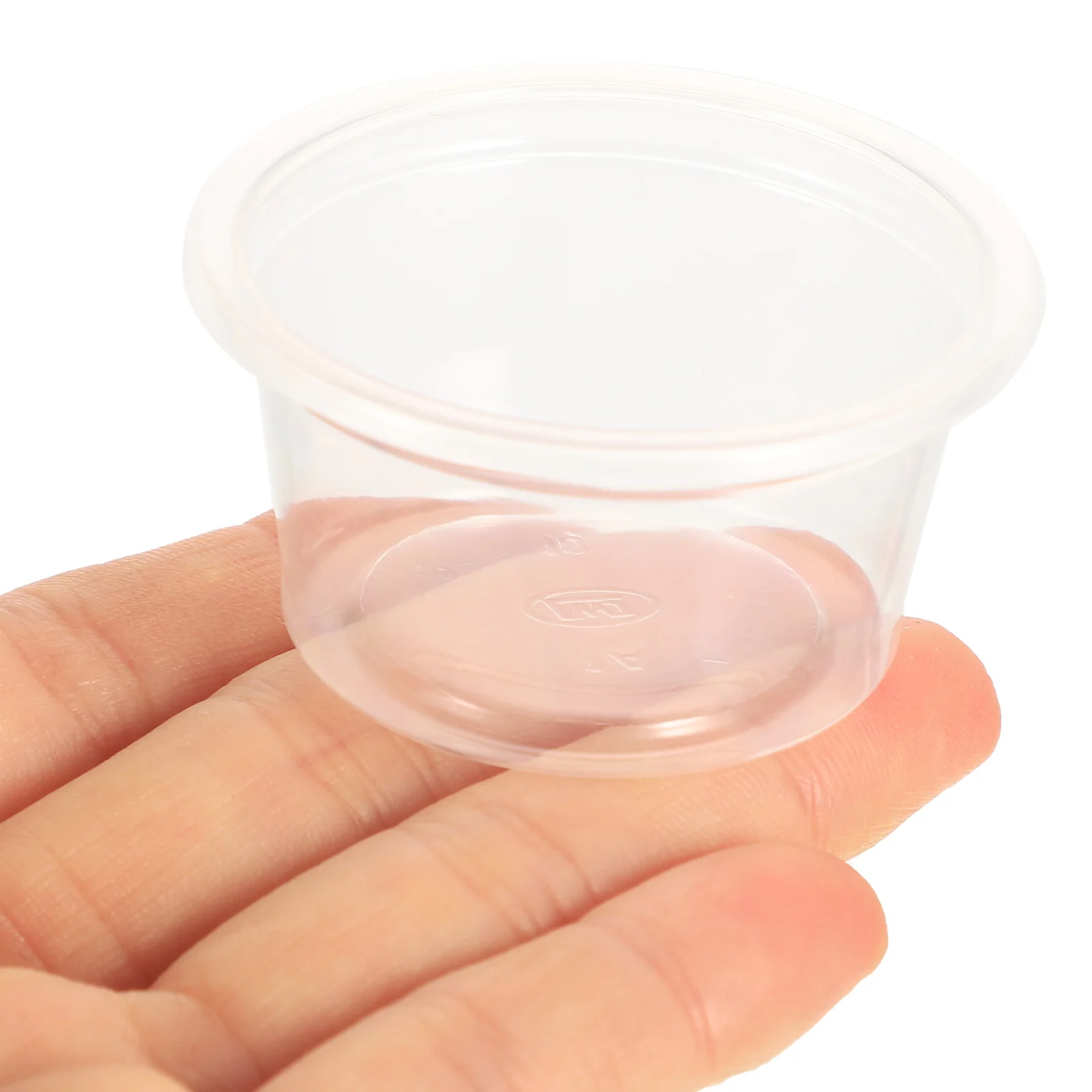 20 Pcs Reptile Food Cup Water Box Animal Daily Use Dish Bowl Transparent Reusable