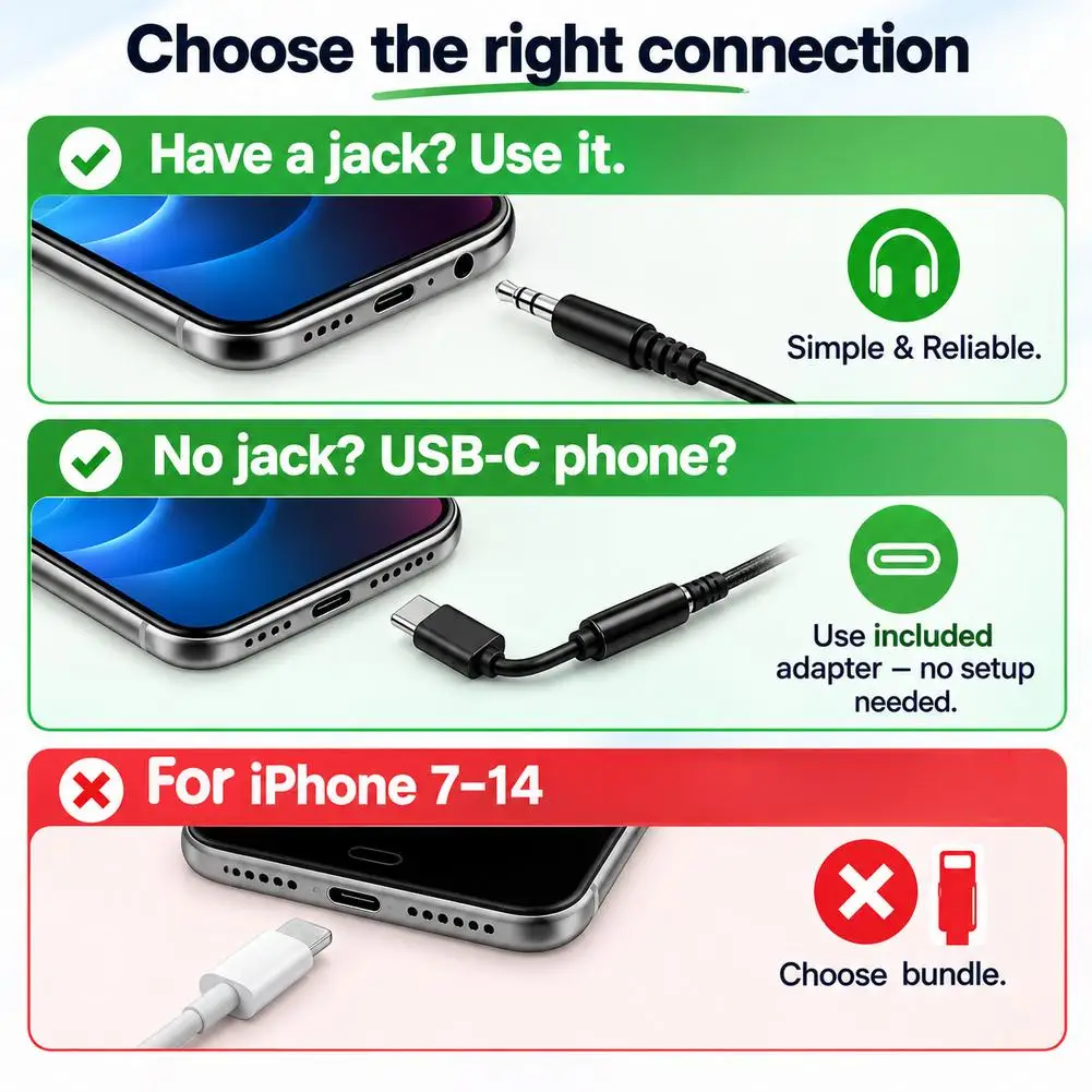 Retro Telephone Receiver Type-C 3.5mm Microphone Handset Directly Plug Into Mobile Phone Handset For Christmas Gift image 5