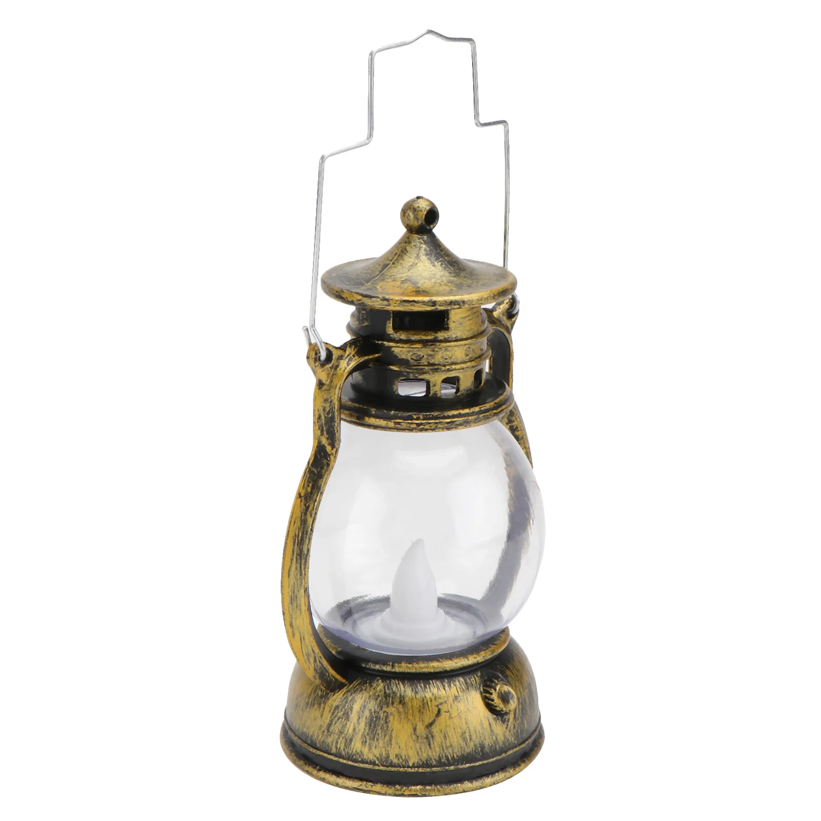 

Retro Lantern Decor Vintage Oil Kerosene Creative Portable LED Warm Ambience Home Bar Coffee Shop Scene Layout Gifts