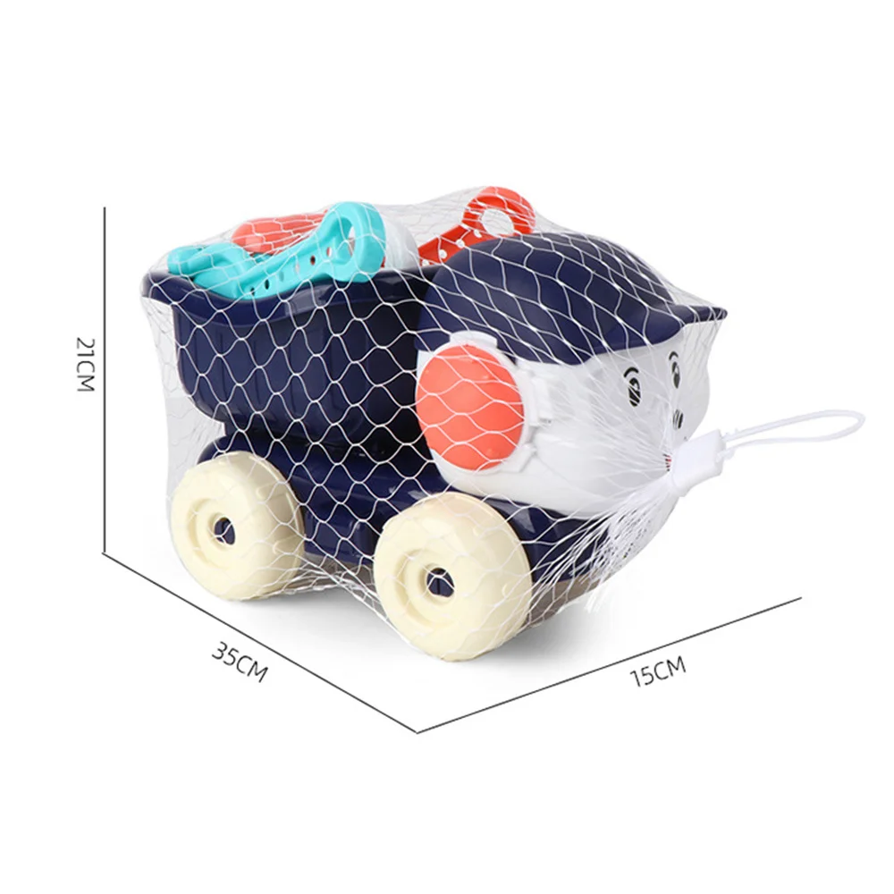 Juego de juguetes de playa al aire libre para niños, plantillas de pala de arena para coche de playa de dibujos animados