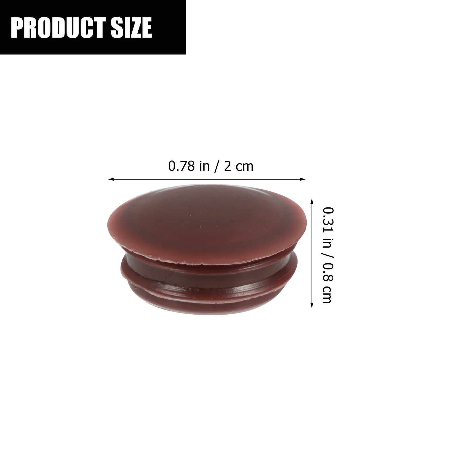 100 шт., заглушки для мебельных отверстий из материала премиум-класса, маленькие круглые крышки для шкафов, электрические коробки, уличное оборудование, пластиковые заглушки для отверстий