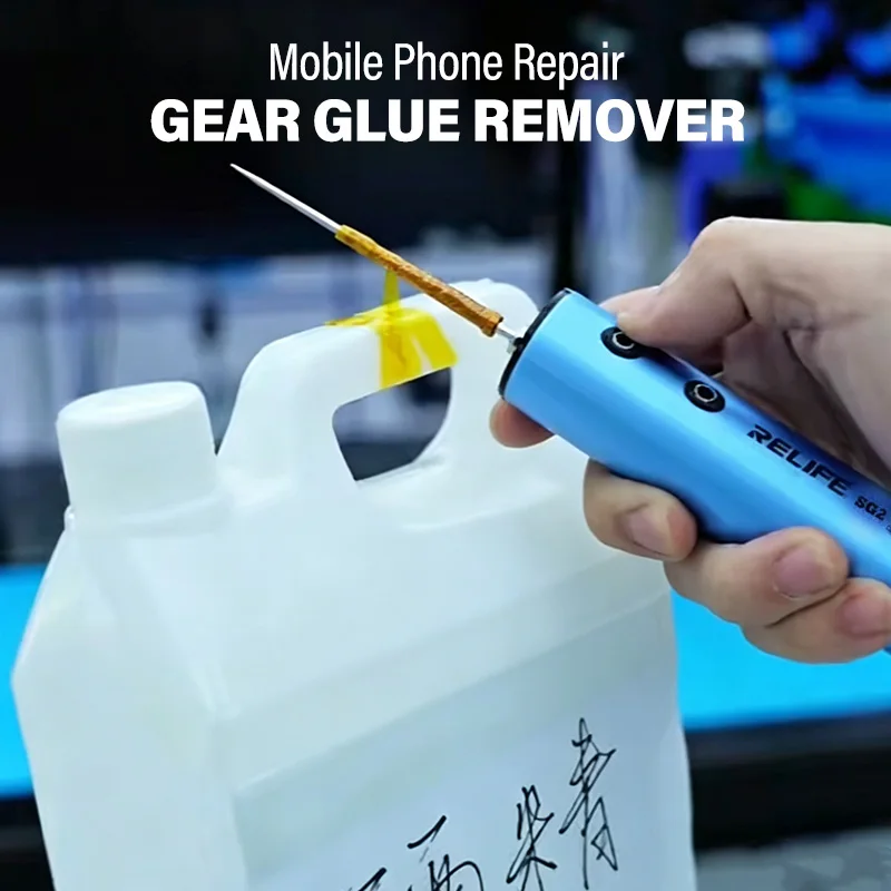 RELIFE SG2 Electric OCA Glue Remover Pen Cordless Type C Charging For Smartphone Curved LCD Hard Glue Cleaning Tools
