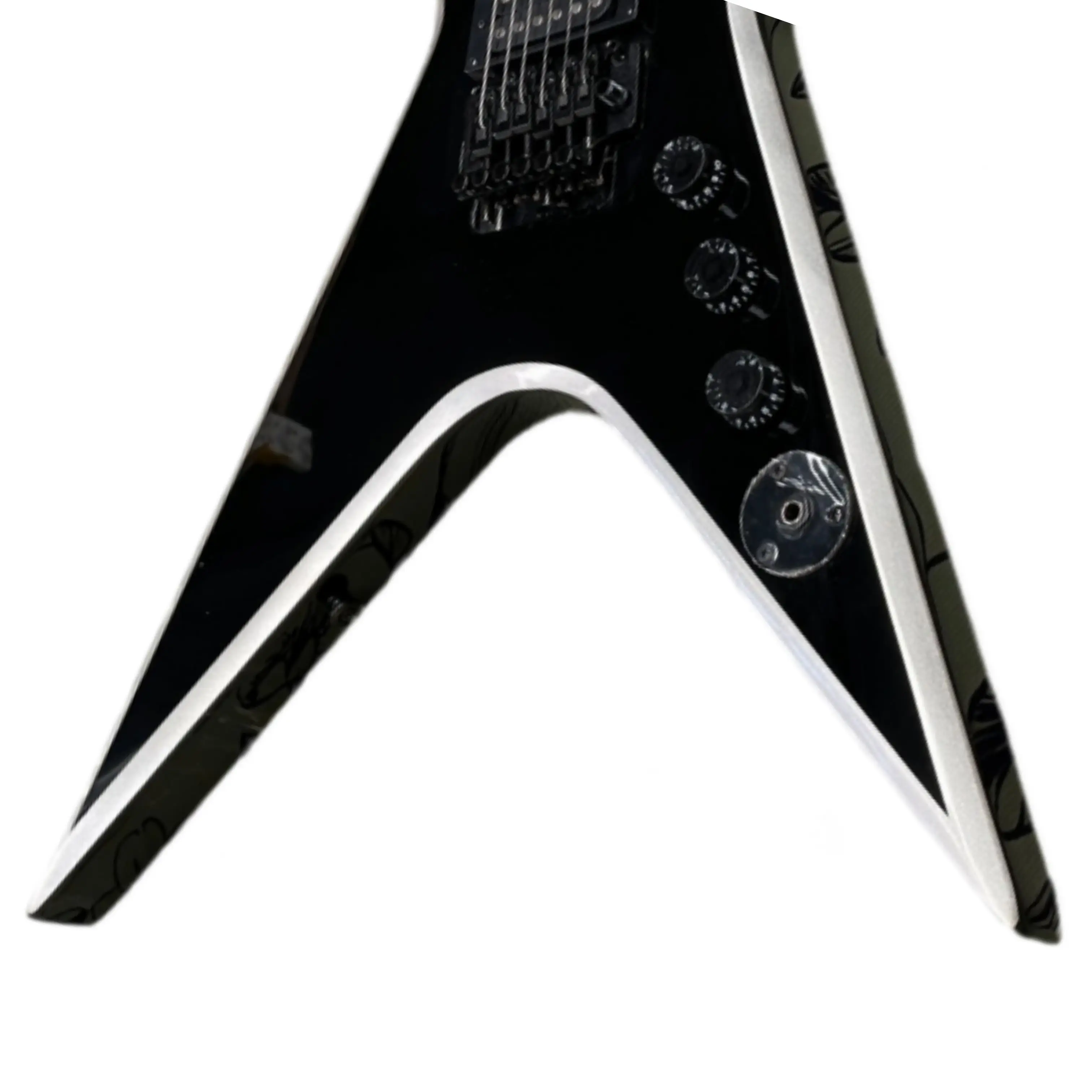 Best-Selling Minimalist Black Electric Guitar Rosewood Fingerboard Silver Binding Guitars, Ideal For Beginner Practice Guitarra