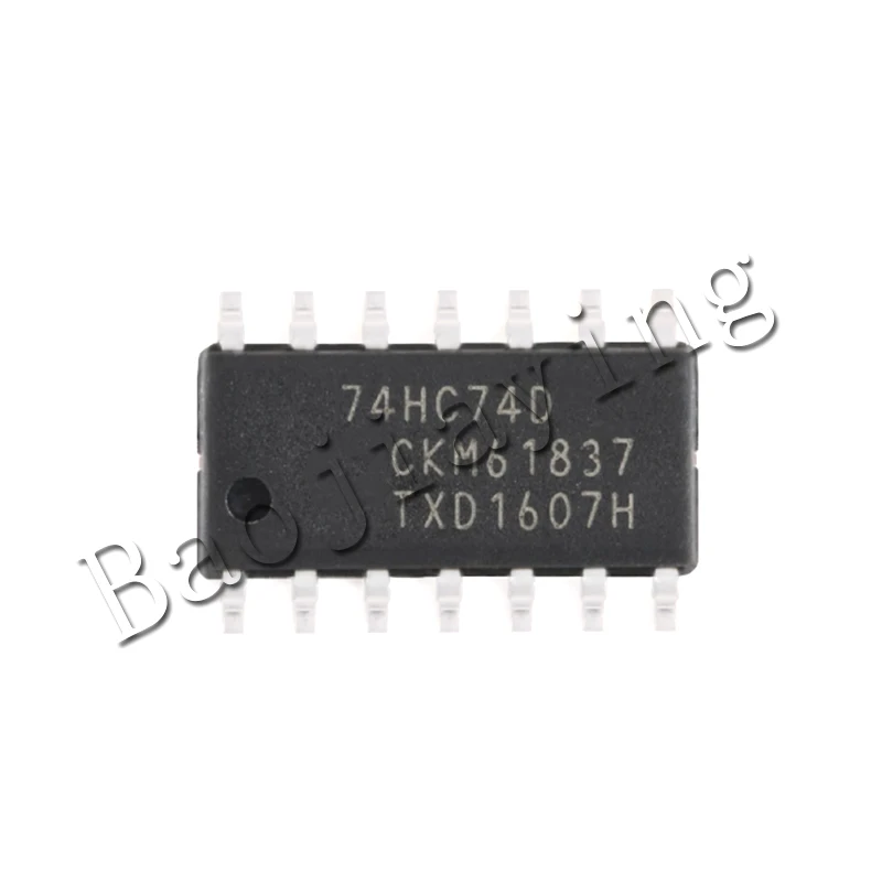 50PCS/Lot 74HC14D 74HC14 logic chip Hex inverting Schmitt trigger SOP-14