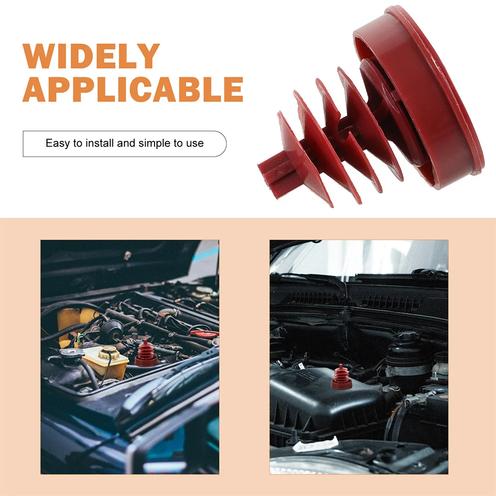 

Oil Reservoir Cap For Power Steering Pump Durable High-Strength Replacement Plug Automotive Engine Part Car Accessory