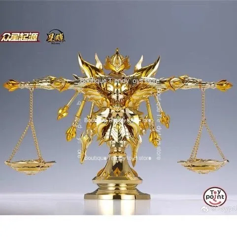 【Em estoque】Toypoint Saint Seiya Myth Cloth EX SOG Libra Dohko Action Figure - Cavaleiros do Zodíaco Modelo TP com Acessórios