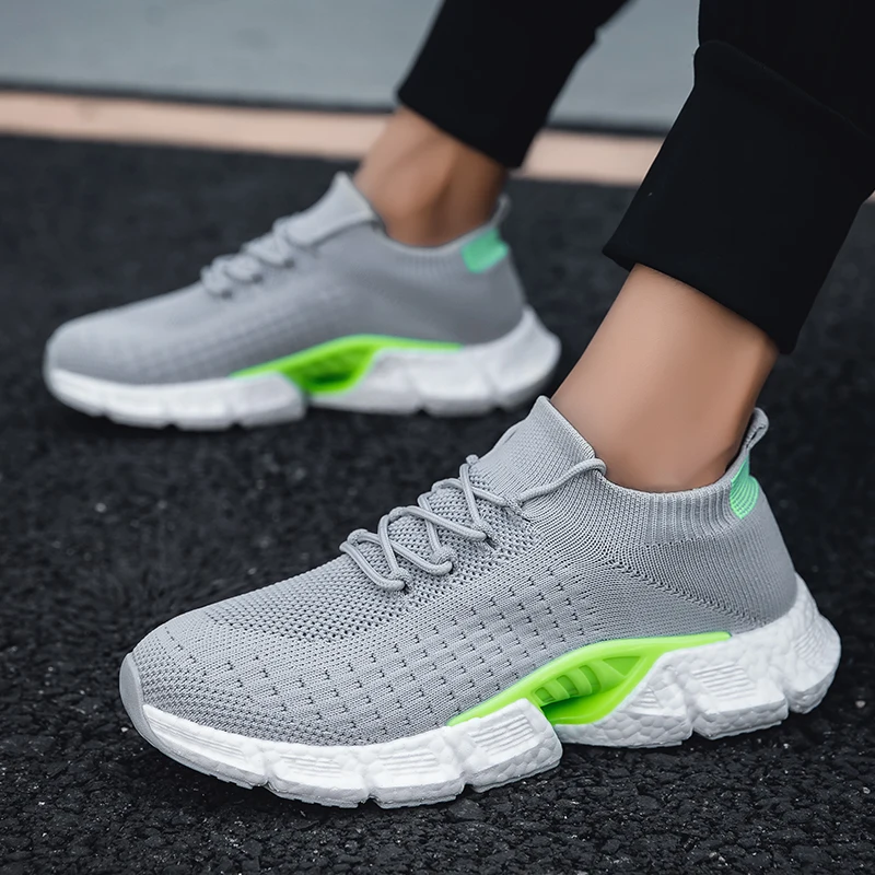 2023 New Fashion Men Running Shoes for Women Breathalbe Athletic Sports Jogging Shoes Cushioning Ultralight Training Sneakers