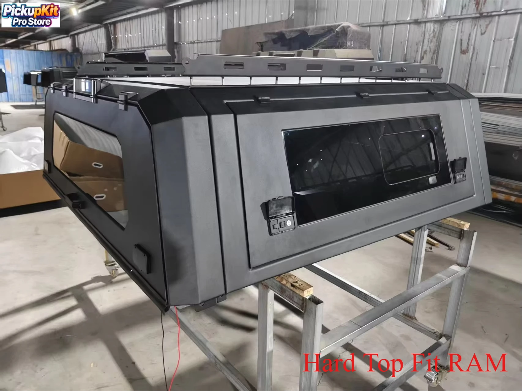 

Factory Supply Canopy Manual Custom Aluminum Hardtop Fit RAM Off-road Camping Waterproof Dustproof