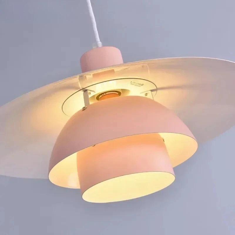 Memphis Flying Saucer Disc Simplicity Creative LED Pendant Lights Indoor Lamp for Living Room Bedroom Home Decoration Chandelier