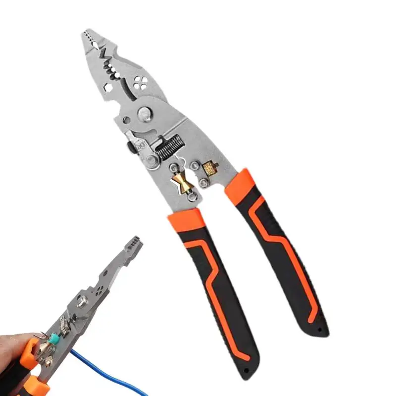 Wire Stripper Tool New Wire Stripping Tool Multifunctional Wire Crimper Wire Strippers Electrical Pliers Wire Cutters For Thin