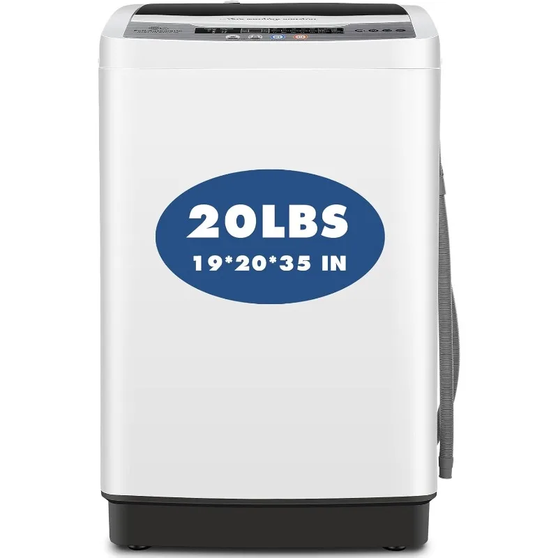 

Портативная стиральная машина емкостью 20 фунтов, 2,8 куб. футов. Портативная стиральная машина и сушилка, комбинированная с 10 программами и 8 уровнями воды.