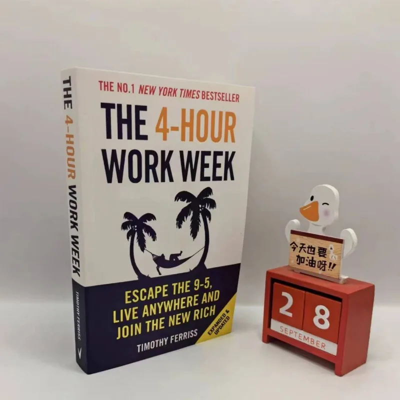 

The 4-Hour Work Week By Timothy Ferriss Escape The 9-5, Live Anywhere And Join The New Rich Bestseller Book Paperback English