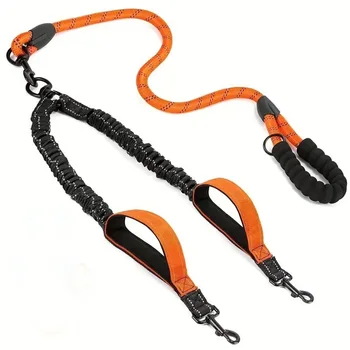 Laisse double pour chiens – Résistante 7