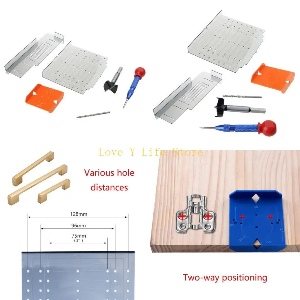 L74C Localizzatore regolabile Localizzatore punzonatura Guida del modello perforazione mobile per perforazione Hardware