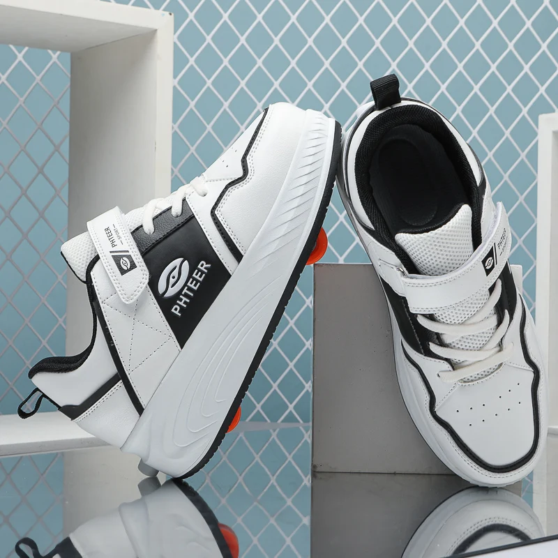 

Spring Children's Roller Skates Roller Skates Birthday Gift Simple Casual Girls Casual Sneakers Indoor Sports Comfort