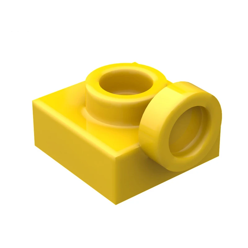 MOC 10PCS 3024W Special 1x1 Board Short Hole Point Floating Above Side Building Blocks Kit 0161 Third Bricks Particle Toys Gifts