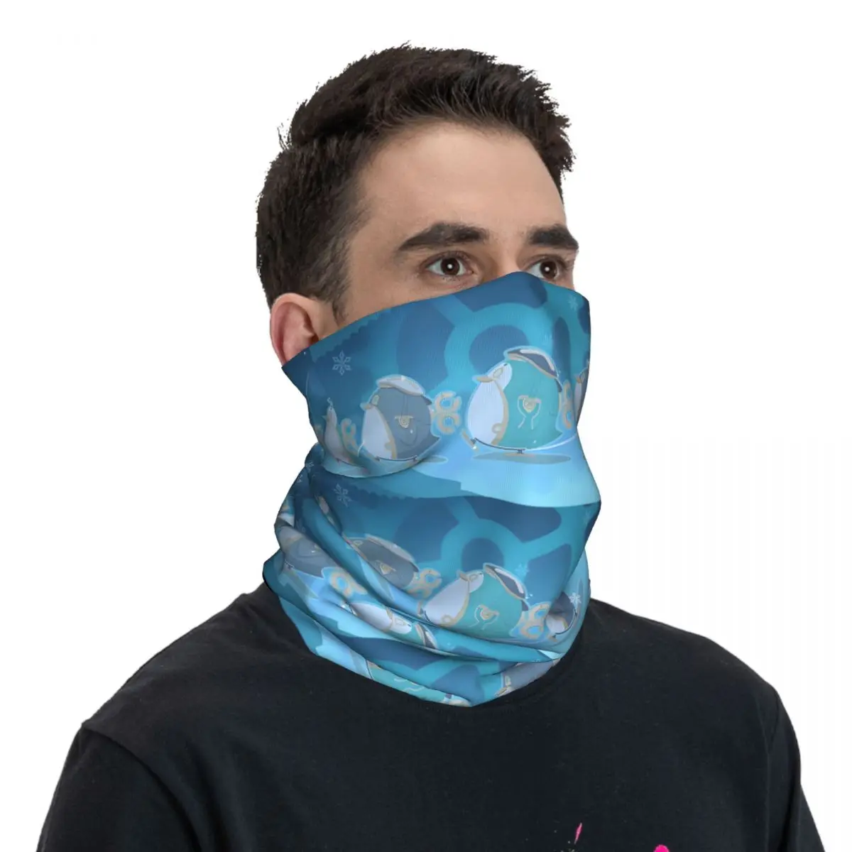 Fremretours-Foulard de la présidence en polyester, écharpe pour le cou et le visage