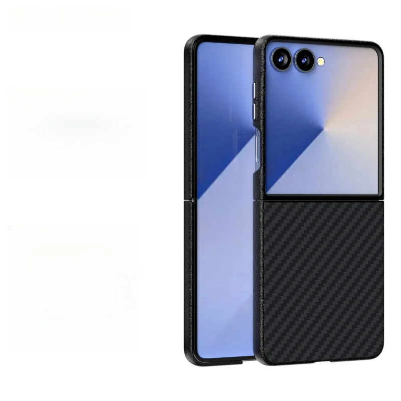 for Samsung Z FLIP 7 phone Case, Compatible MagSafe, Ultra-Slim Case with Caseless Touch Feeling,Aramid Fiber Woven