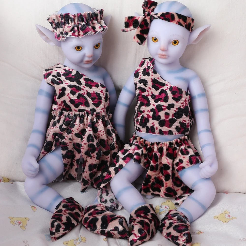 

IVITA WG1811 31cm 665g 100% Full Body Silicone Reborn Baby Doll Realistic Avatar Baby Dolls Fashion Film Toys for Xmas Gift