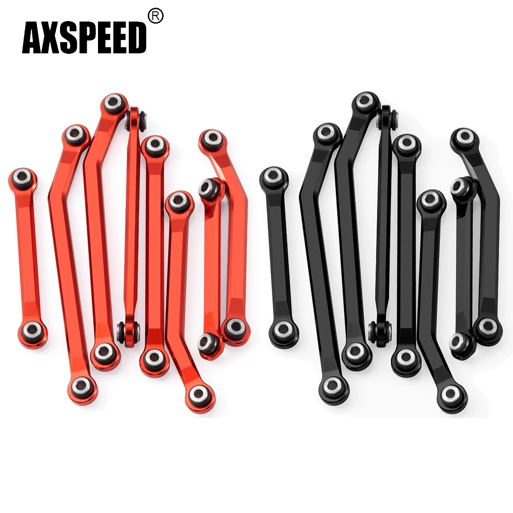 AXSPEED Aluminum Alloy Linkage Link Rod Set for HPI venture HILUX 1/18 RC Car Upgrade Accessories Parts